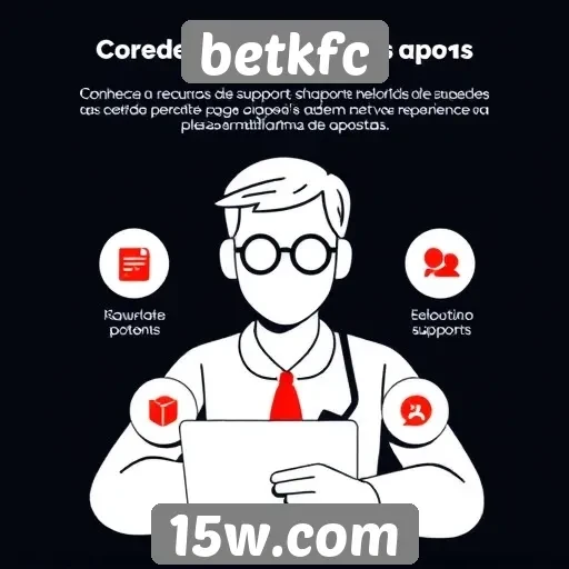 Recursos de suporte ao cliente no Betkfc