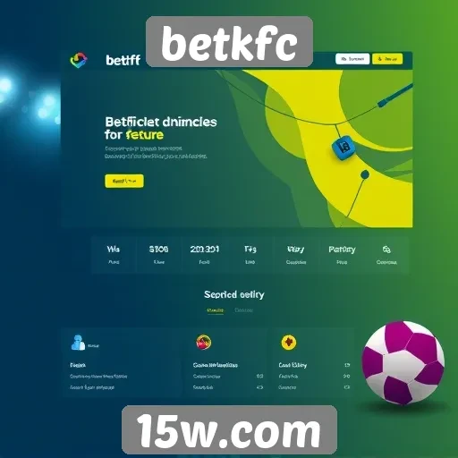 Facilidade de uso e design do site betkfc